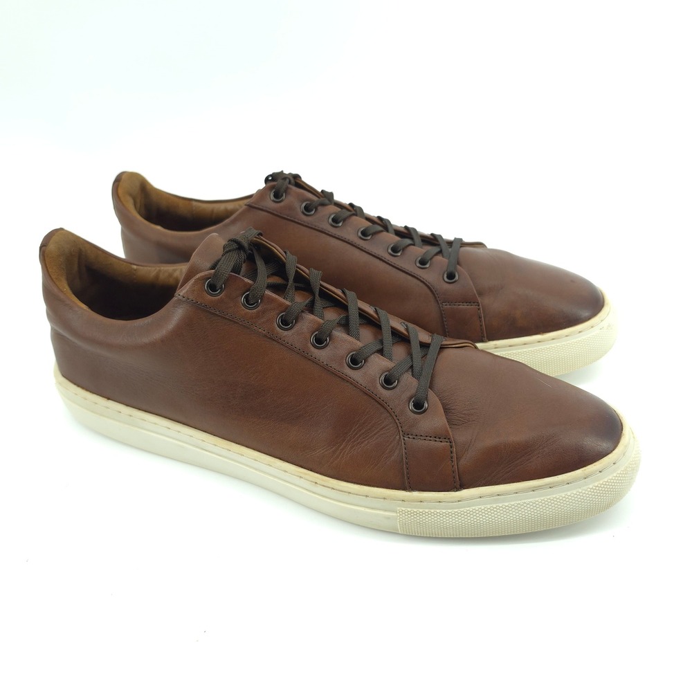 Thursday Boot Co Premier Low Top Hickory Leather Sneakers Mens Size 14 preowned